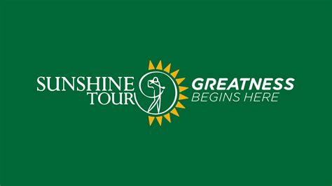 It marks the start of a four-week stretch of tournaments co. . Sunshine tour on tv